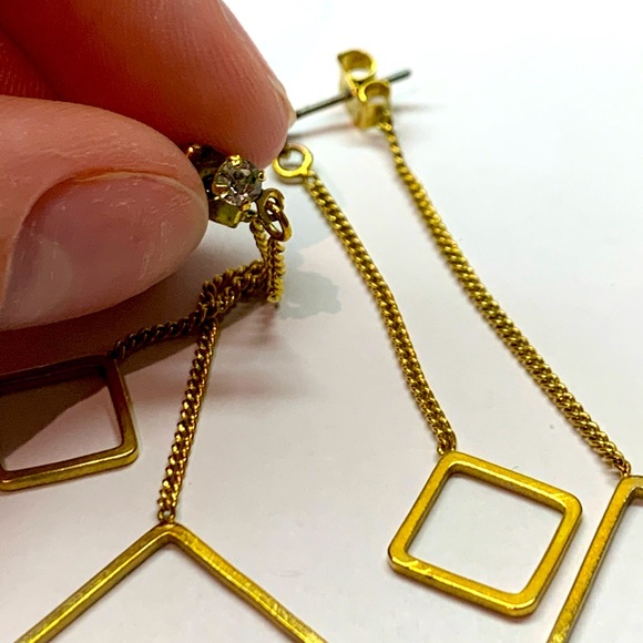 Gold earrings 💛 - Picture 2 of 3